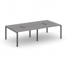 Стайл Проджект Рабочая станция двухсторонняя SN-6P.DRS-033 Серый Пепел/Металл Антрацит 2760*1232*750