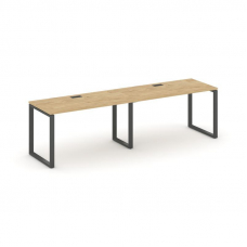 Style Project Рабочая станция 1 сторон. SN-6O.ORS-022 Тиквуд Светлый/Металл Антрацит 2360*800*750