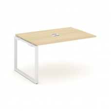 Стайл Проджект Проходной наб. элем. перег. стола SN-6O.NSPRG-001 Акация Лорка/Металл Белый 980*980*7