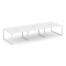 Style Project Рабочая станция 2-х сторон. SN-6O.DRS-081 Белый/Металл Белый 2940*1632*750