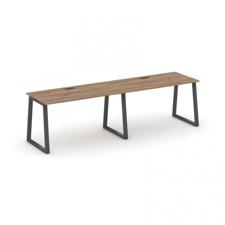 Style Project Рабочая станция 1 сторон. SN-6T1.ORS-002 Дуб Табак/Металл Антрацит/Черный Пластик 2360