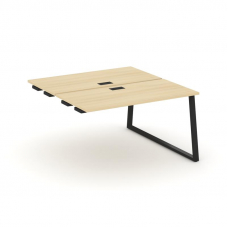 Style Project Стол-приставка к опор. элем. SN-6T1.DPRS-011 Акация Лорка/Металл Черный/Заглушка Пласт