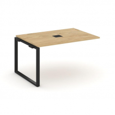 Style Project Проходной наб. элем. перег. стола SN-6O.NSPRG-004 Тиквуд Светлый/Металл Черный 1580*98