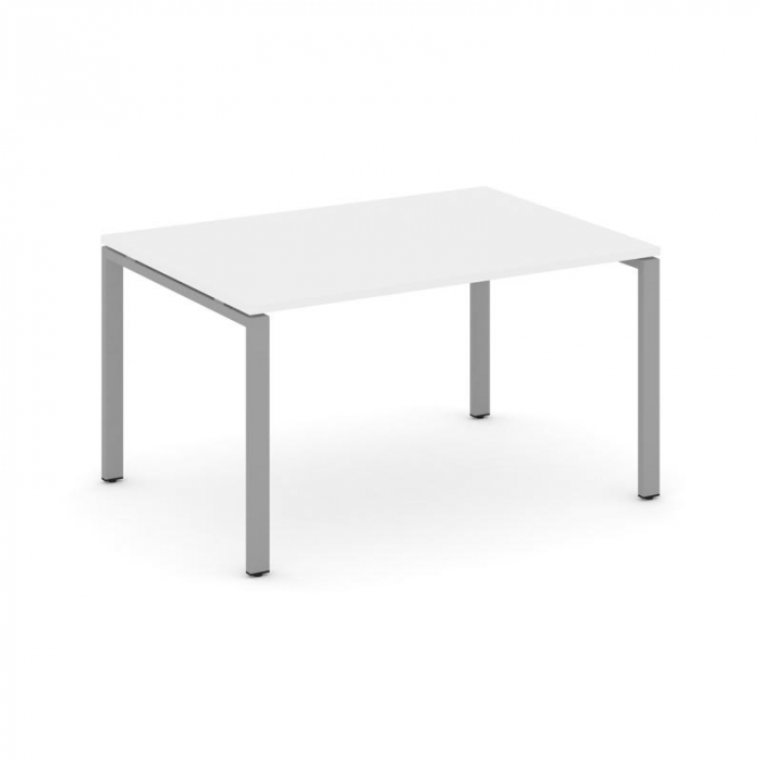 Стайл Проджект Стол переговорный SN-6P.SPRG-002.3 Белый/Металл Серый 1180*980*750