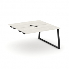 Style Project Стол-приставка к опор. элем. SN-6T1.DPRS-014 Дуб Наварра/Металл Черный/Заглушка Пласти