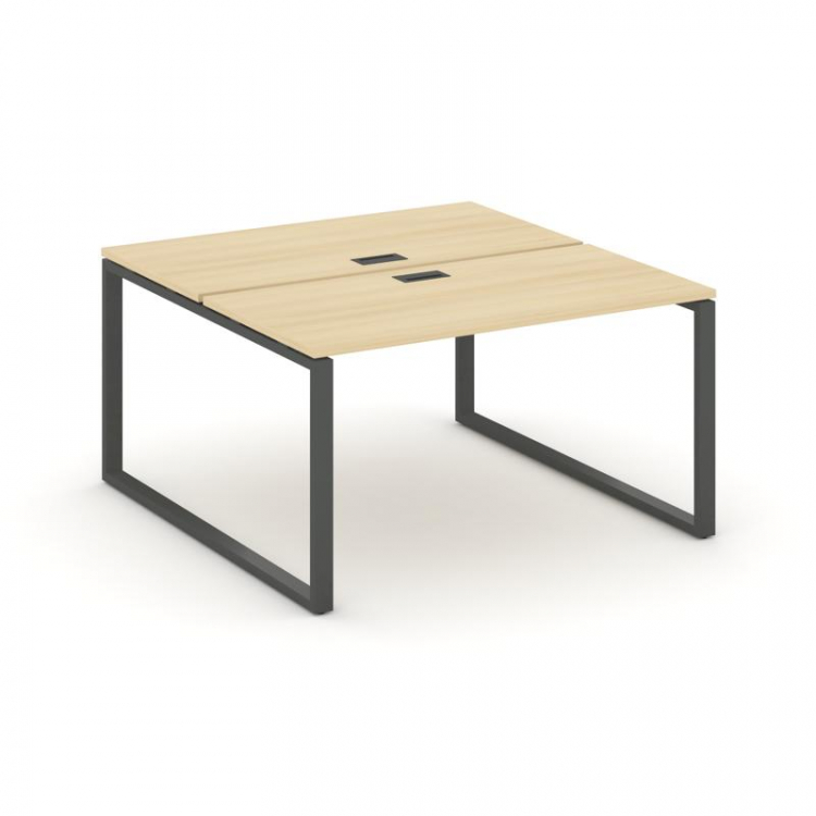 Style Project Рабочая станция 2-х сторон. SN-6O.DRS-014 Акация Лорка/Металл Антрацит 1580*1432*750