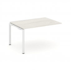 Style Project Проходной наб. элем. перег. стола SN-6P.NSPRG-004.3 Дуб Наварра/Металл Белый 1580*980*