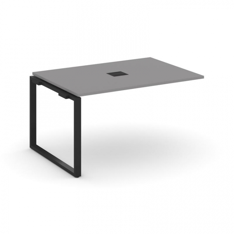 Стайл Проджект Проходной наборный элемент переговорного стола SN-6O.NSPRG-003 Серый Пепел/Металл Чер