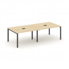 Style Project Стол переговорный SN-6P.SPRG-044 Акация Лорка/Металл Антрацит 3160*1180*750