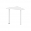 Style Project Угловой элемент стола SN-6.USP-001 Белый/Металл Белый 600*600*750