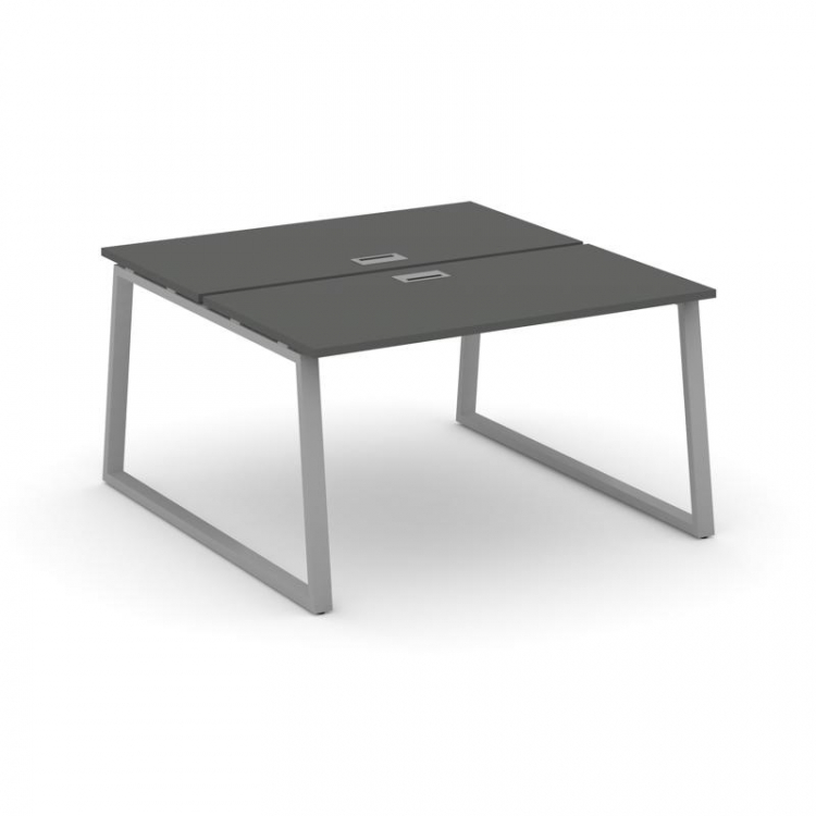 Style Project Рабочая станция 2-х сторон. SN-6T1.DRS-021 Антрацит/Металл Серый/Заглушка Пластик Сере