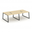 Style Project Рабочая станция 2-х сторон. SN-6T1.DRS-032 Акация Лорка/Металл Антрацит/Заглушка Пласт