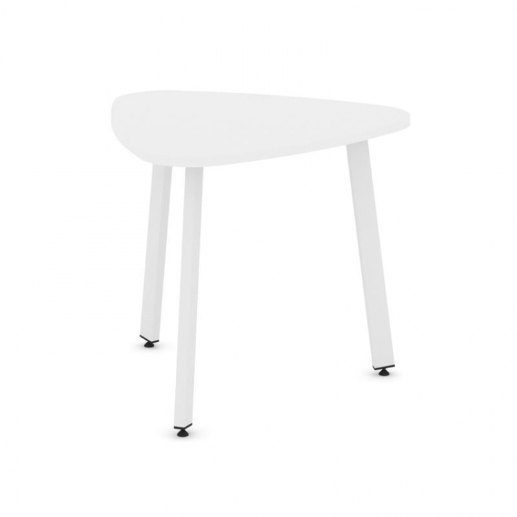 Style Project Стол переговорный SN-6.SPRG-70.3 Белый/Металл Белый 900*900*750