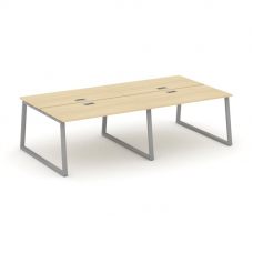 Style Project Рабочая станция 2-х сторон. SN-6T1.DRS-042 Акация Лорка/Металл Серый/Заглушка Пластик