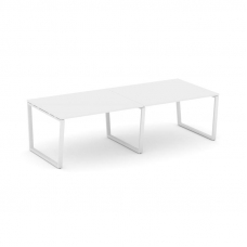 Style Project Стол переговорный SN-6T2.SPRG-043.3 Белый/Металл Белый 2760*1180*750