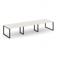 Style Project Стол переговорный SN-6O.SPRG-053.3 Дуб Наварра/Металл Черный 4410*1180*750