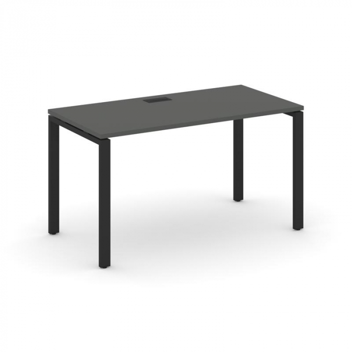 Style Project Стол письменный SN-6P.SP-013 Антрацит/Металл Черный 1380*700*750
