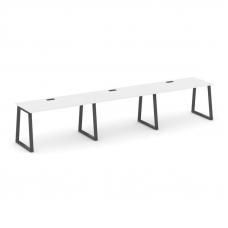 Style Project Рабочая станция 1 сторон. SN-6T1.ORS-052 Белый/Металл Антрацит/Черный Пластик 3540*800