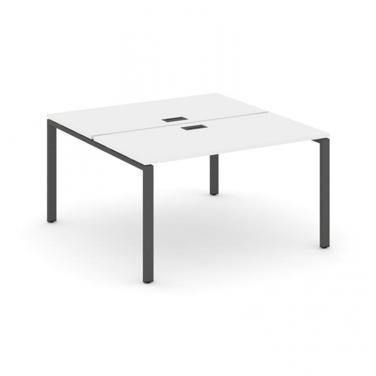 Style Project Рабочая станция 2-х сторон. SN-6P.DRS-021 Белый/Металл Антрацит 980*1632*750