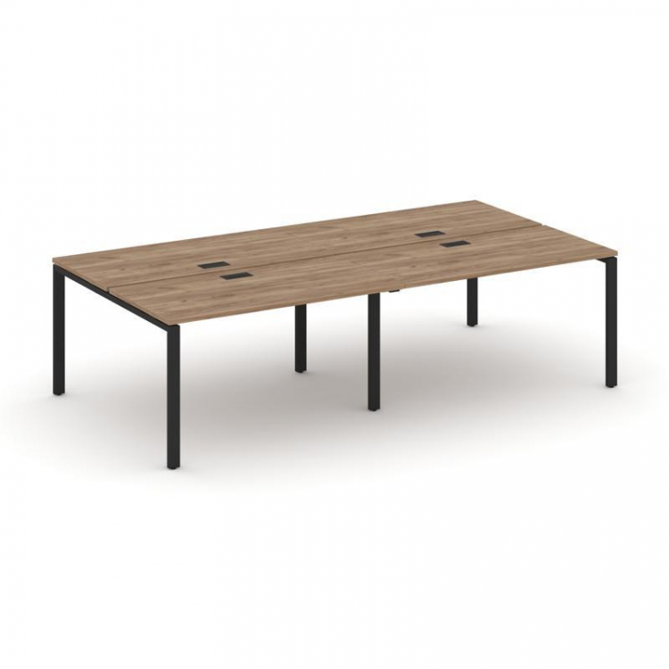 Style Project Рабочая станция 2-х сторон. SN-6P.DRS-034 Дуб Табак/Металл Черный 3160*1232*750