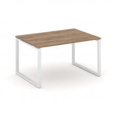 Style Project Стол переговорный SN-6O.SPRG-001.3 Дуб Табак/Металл Белый 980*980*750