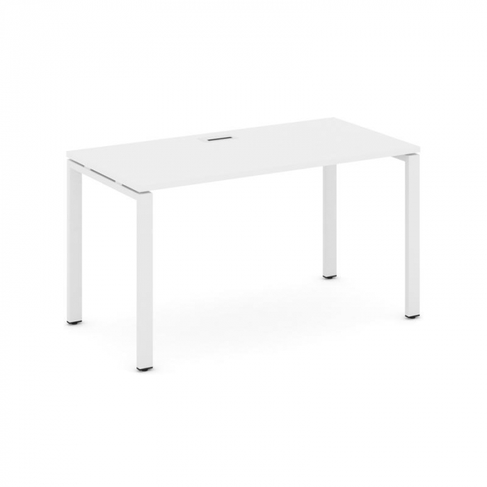 Стайл Проджект Стол письменный SN-6P.SP-024 Белый/Металл Белый 1580*800*750