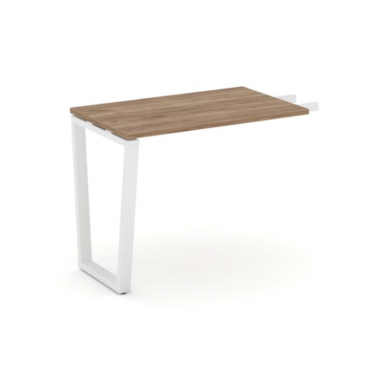 Style Project Брифинг-приставка SN-6T2.BR-002 Дуб Табак/Металл Белый 780*600*750