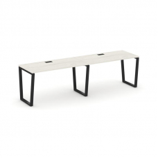 Style Project Рабочая станция 1 сторон. SN-6T2.ORS-012 Дуб Наварра/Металл Черный/Заглушка Пластик Че