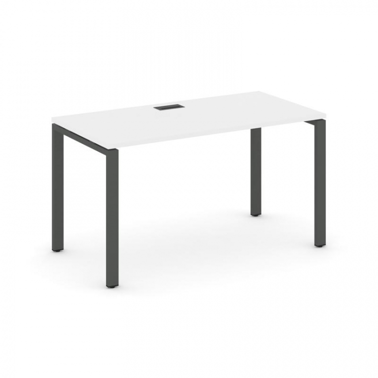 Style Project Стол письменный SN-6P.SP-014 Белый/Металл Антрацит 1580*700*750