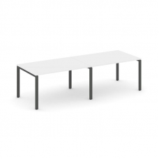 Style Project Стол переговорный SN-6P.SPRG-013.3 Белый/Металл Антрацит 2760*980*750
