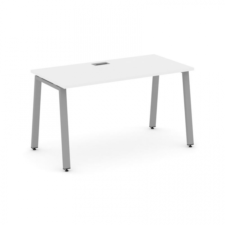 Style Project Стол письменный SN-6A.SP-022 Белый/Металл Серый 1180*800*750