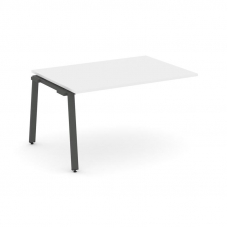 Style Project Проходной наб. элем. перег. стола SN-6A.NSPRG-004.3 Белый/Металл Антрацит 1580*980*750