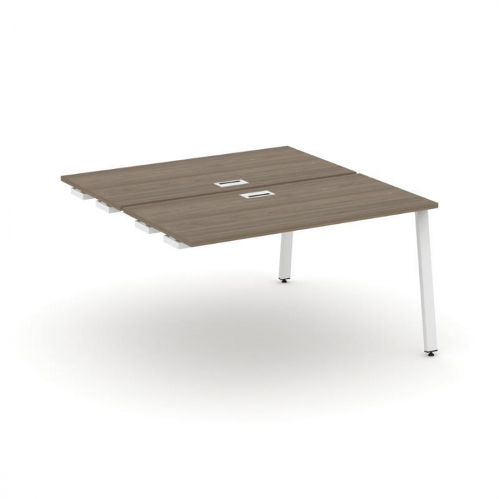 Style Project Стол-приставка к опор. элем. SN-6A.DPRS-011 Вяз Благородный/Металл Белый 980*1432*750