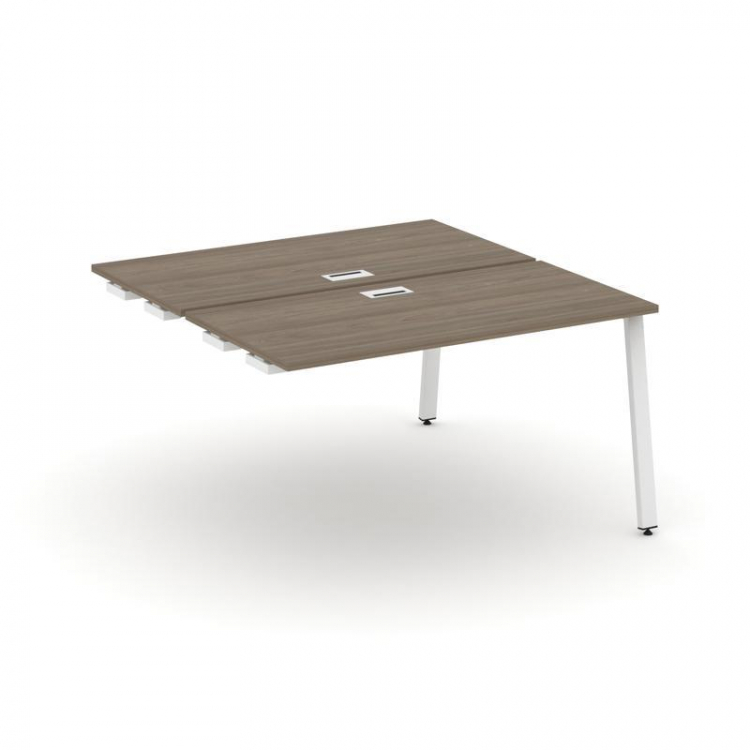 Style Project Стол-приставка к опор. элем. SN-6A.DPRS-013 Вяз Благородный/Металл Белый 1380*1432*750