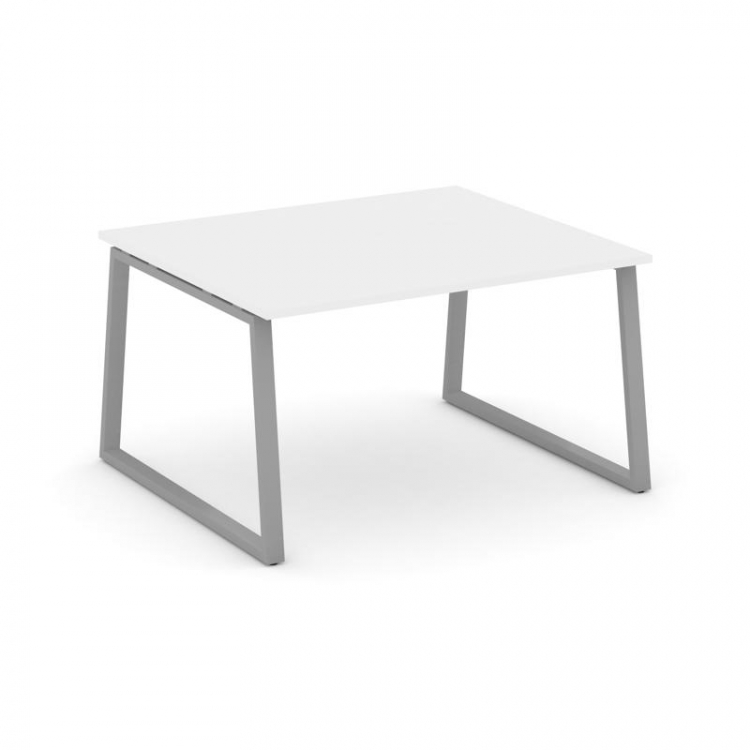 Style Project Стол переговорный SN-6T1.SPRG-033.3 Белый/Металл Серый 1380*1180*750