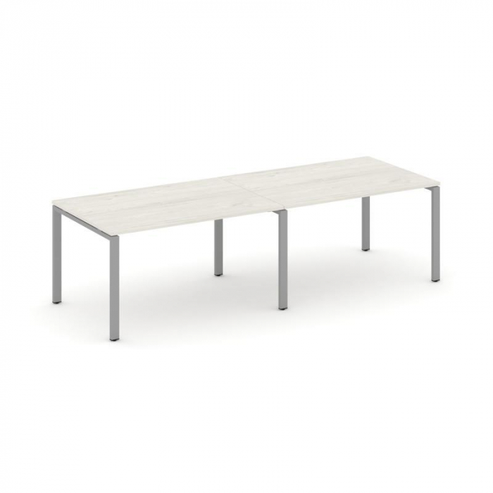 Стайл Проджект Стол переговорный SN-6P.SPRG-014.3 Дуб Наварра/Металл Серый 3160*980*750