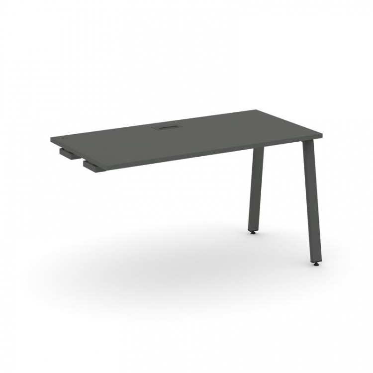 Style Project Стол-приставка к опор. элем. SN-6A.OPRS-023 Антрацит/Металл Антрацит 1380*800*750