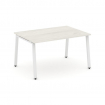 Style Project Стол переговорный SN-6A.SPRG-001.3 Дуб Наварра/Металл Белый 980*980*750