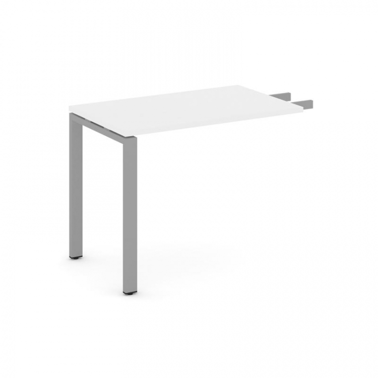 Style Project Брифинг-приставка SN-6P.BR-004 Белый/Металл Серый 1180*600*750