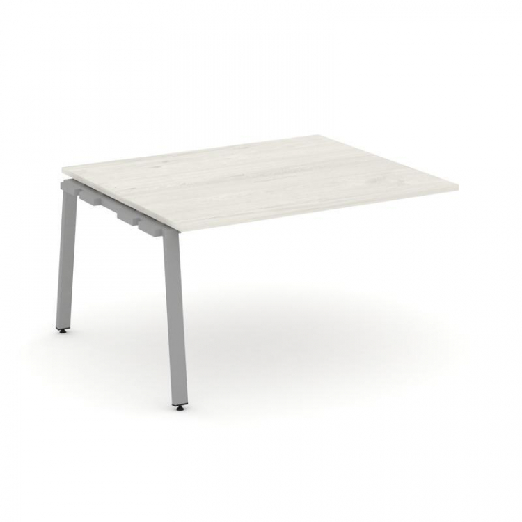 Style Project Проходной наб. элем. перег. стола SN-6A.NSPRG-032.3 Дуб Наварра/Металл Серый 1180*1180