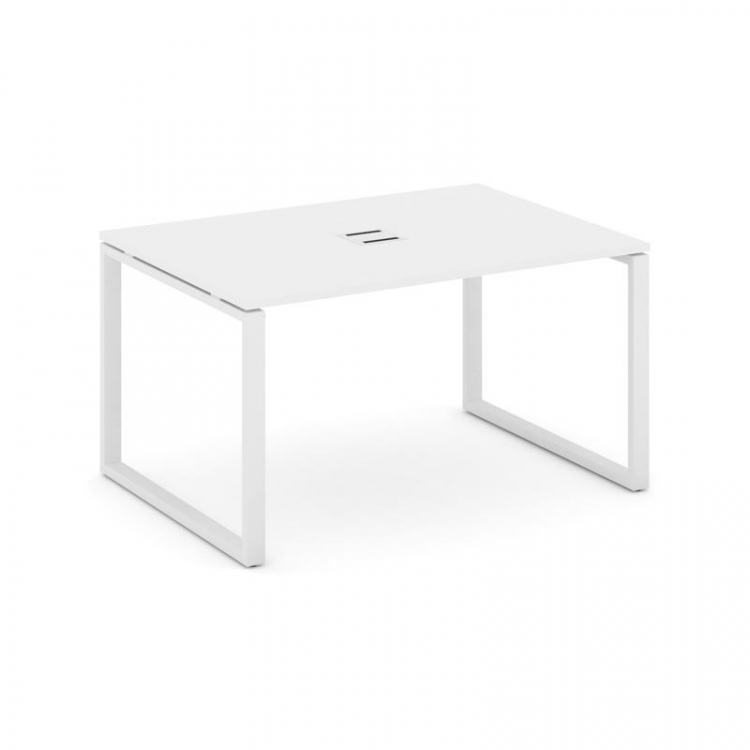 Style Project Стол переговорный SN-6O.SPRG-003 Белый/Металл Белый 1380*980*750