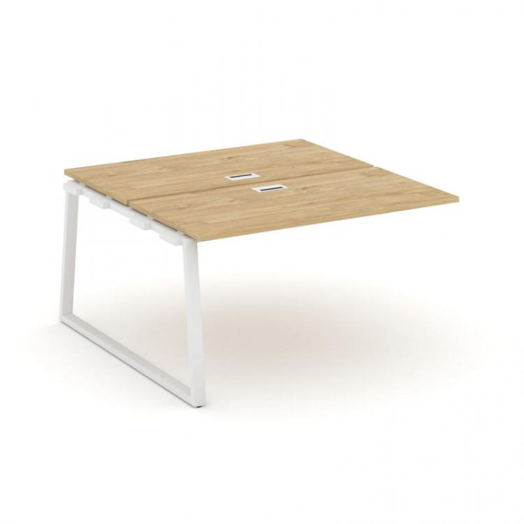 Style Project Проходной наб. элем. SN-6T1.DNRS-003 Тиквуд Светлый/Металл Белый/Заглушка Пластик Белы