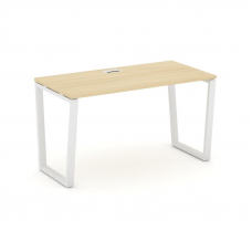 Style Project Стол письменный SN-6T2.SP-015 Акация Лорка/Металл Белый/Заглушка Пластик Белый 1780*70