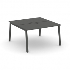 Style Project Рабочая станция 2-х сторон. SN-6A.DRS-013 Антрацит/Металл Антрацит 1380*1432*750