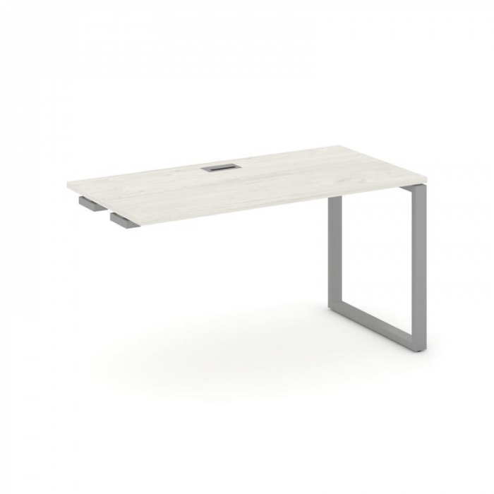 Style Project Стол-приставка к опор. элем. SN-6O.OPRS-021 Дуб Наварра/Металл Серый 980*800*750