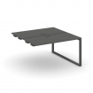 Style Project Стол-приставка к опор. элем. SN-6O.DPRS-001 Антрацит/Металл Антрацит 980*1232*750