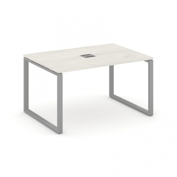 Стайл Проджект Стол переговорный SN-6O.SPRG-004 Дуб Наварра/Металл Серый 1580*980*750