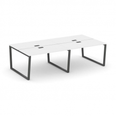 Style Project Рабочая станция 2-х сторон. SN-6T2.DRS-032 Белый/Металл Антрацит/Черный Пластик 2360*1