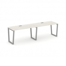 Style Project Рабочая станция 1 сторон. SN-6T2.ORS-014 Дуб Наварра/Металл Серый/Заглушка Пластик Сер