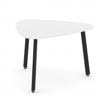 Style Project Стол переговорный SN-6.SPRG-71.3 Белый/Металл Черный 1200*1200*750